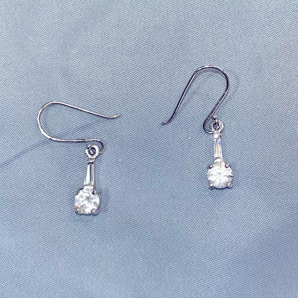 Dangle Silver Earrings
